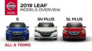 2019 Nissan LEAF Electric Car Walkaround amp Review [upl. by Aisila]