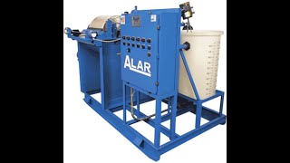 Rotary Vacuum Drum Filter  Alar Water Treatment [upl. by Yeoj]