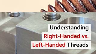 LeftHanded vs RightHanded Fastener Threads Uses and Comparison [upl. by Auhesoj]