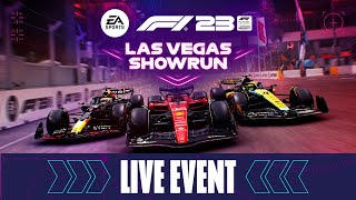 F1 23  Las Vegas Virtual Showrun feat Charles Leclerc [upl. by Aehtrod297]