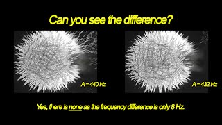 Sound Frequencies in Water A440 Hz vs A432 Hz [upl. by Biancha]