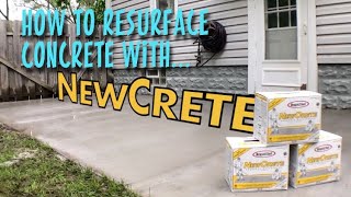 Resurface Your Concrete Driveway [upl. by Richela]