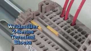 Weidmuller ZSeries Terminal Blocks [upl. by Flavia563]