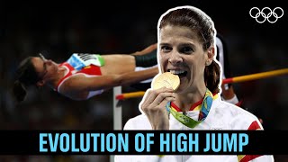 Evolution of the Women’s High Jump at the Olympics [upl. by Anirahtak]