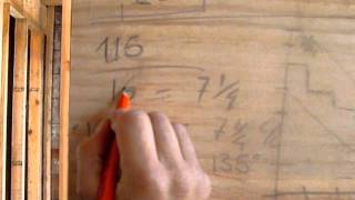 como hacer escaleras de madera 1CALCULO [upl. by Hestia]